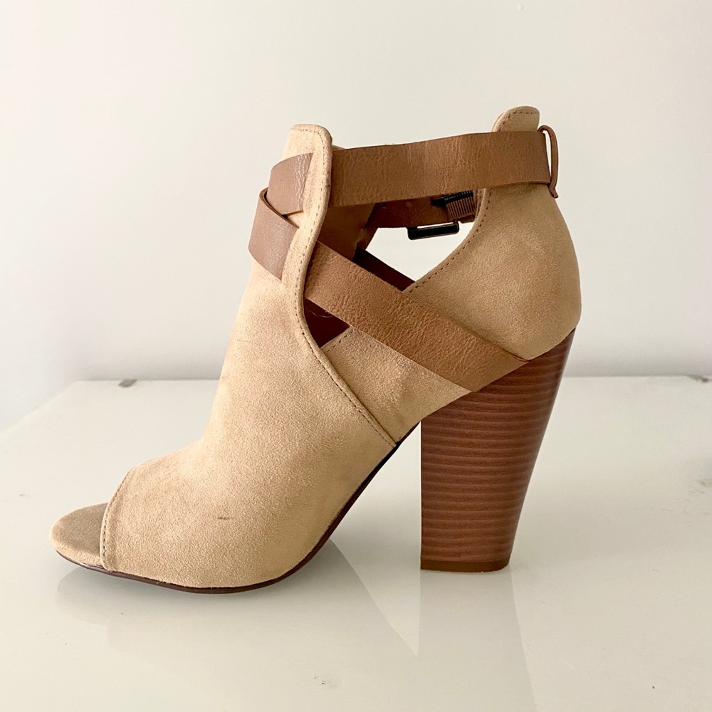 Justfab - Denene Peep Toe Shoes